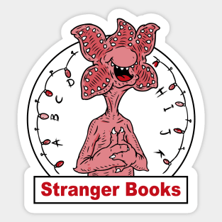 STRANGER BOOKS Sticker